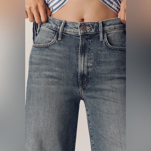 New MOTHER jeans. The Roller Skimp Ankle in Slip and Fall. Size 28. - Picture 4 of 9